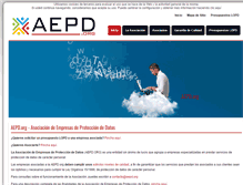 Tablet Screenshot of aepd.org